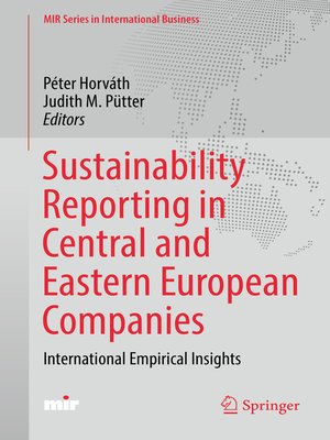 cover image of Sustainability Reporting in Central and Eastern European Companies